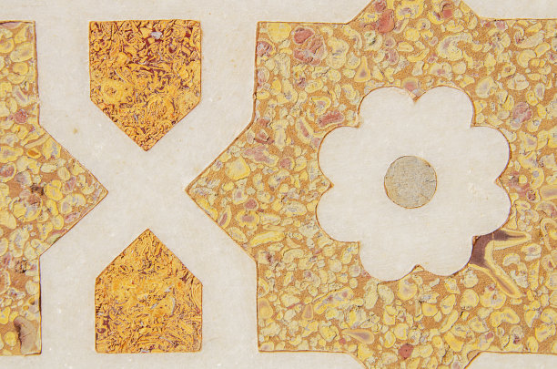 墙上有漂亮的图案图片下载