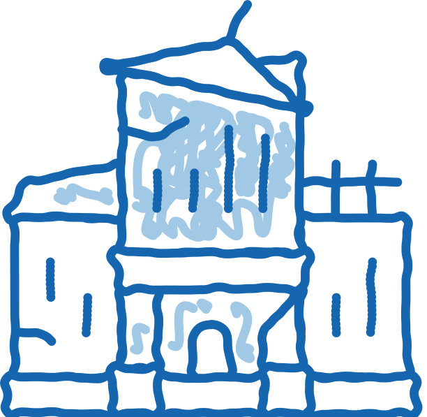 House crash涂鸦图标手绘图片下载