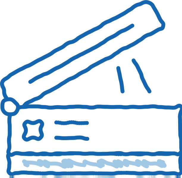 扫描工作涂鸦图标手绘图片下载