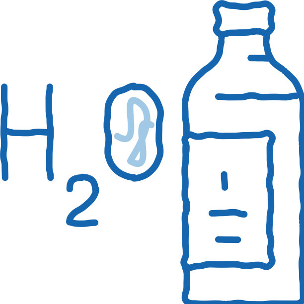 水水壶涂鸦图标手绘图片下载