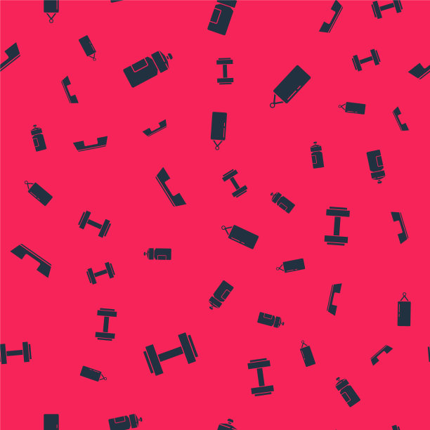 设置哑铃健身摇床和台阶平台图片下载