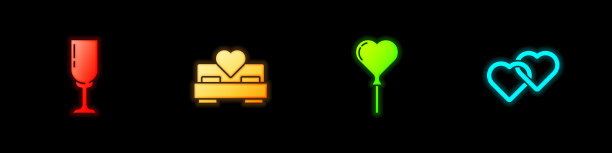 将玻璃香槟色的卧室气球固定好图片下载