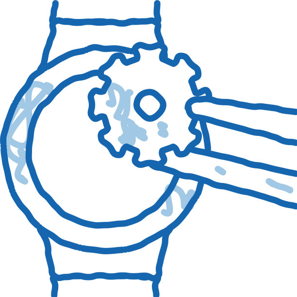 手表换档涂鸦图标手绘图片下载