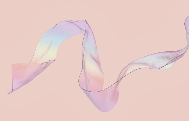 美容时尚光滑飘逸全息光面布。图片下载