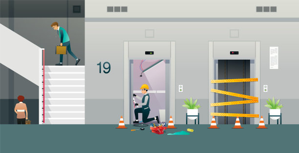 维修电梯图片下载