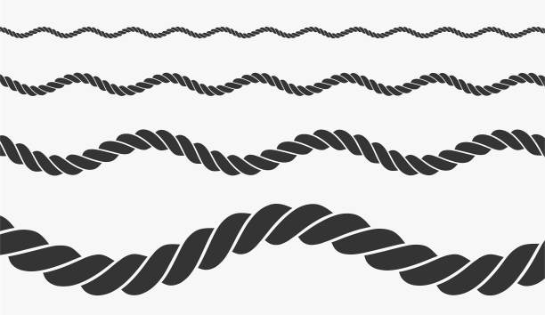 绳子矢量图图片下载