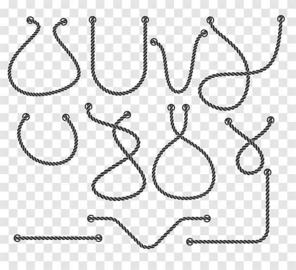 绳子矢量图图片下载