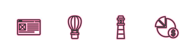 设置行浏览器窗口灯塔热空气图片下载