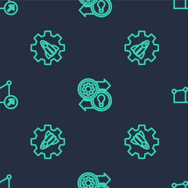 确立直线人力资源启动项目的概念图片下载