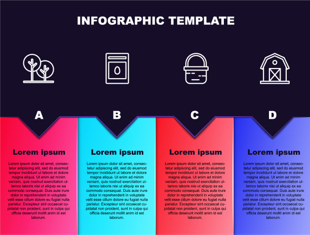 设线树装满种子植物篮图片下载