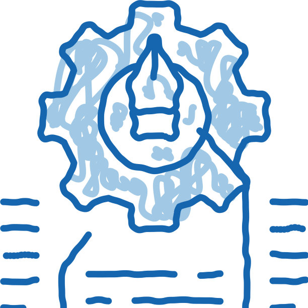 前端工作和设计涂鸦图标手图片下载