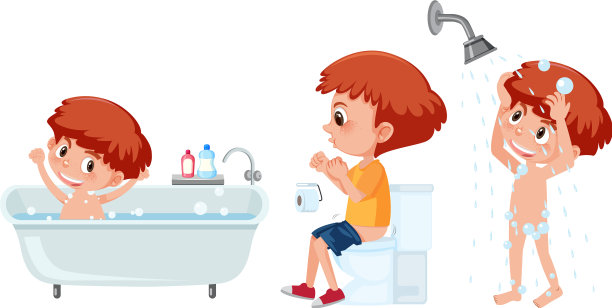 设置一个男孩卡通人物做不同的图片下载