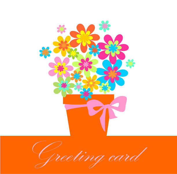 花束贺卡图片下载