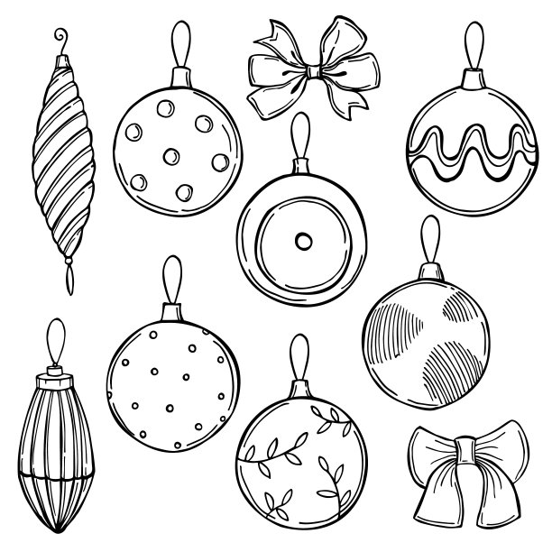 圣诞球图片下载