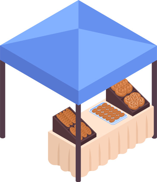 美食街摊位图片下载