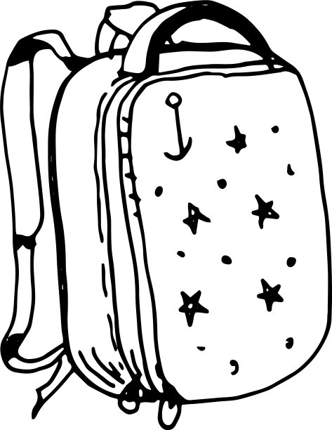 背包，包，公文包，孩子们的学校旅行图片下载