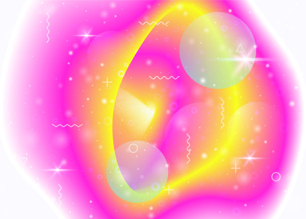 彩虹背景上的鲜艳渐变图片下载