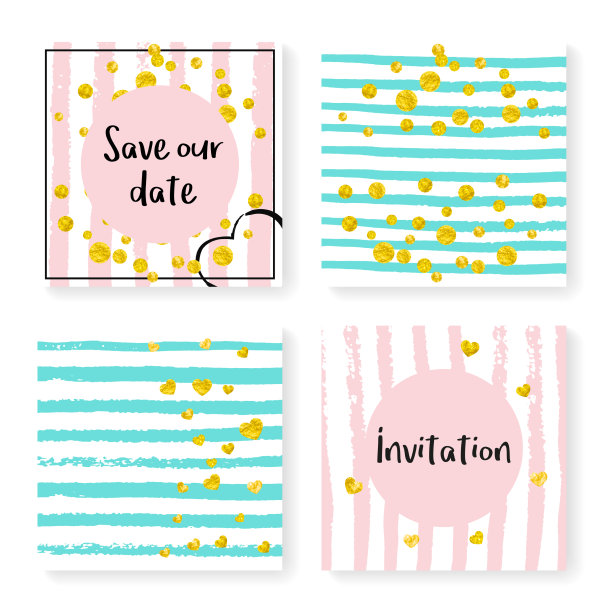 心邀请剪贴簿小册子集图片下载