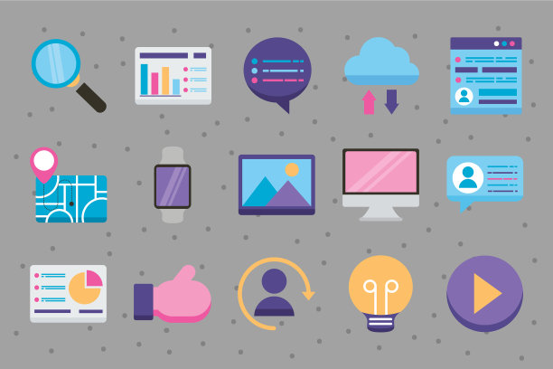 15个用户界面图标图片下载