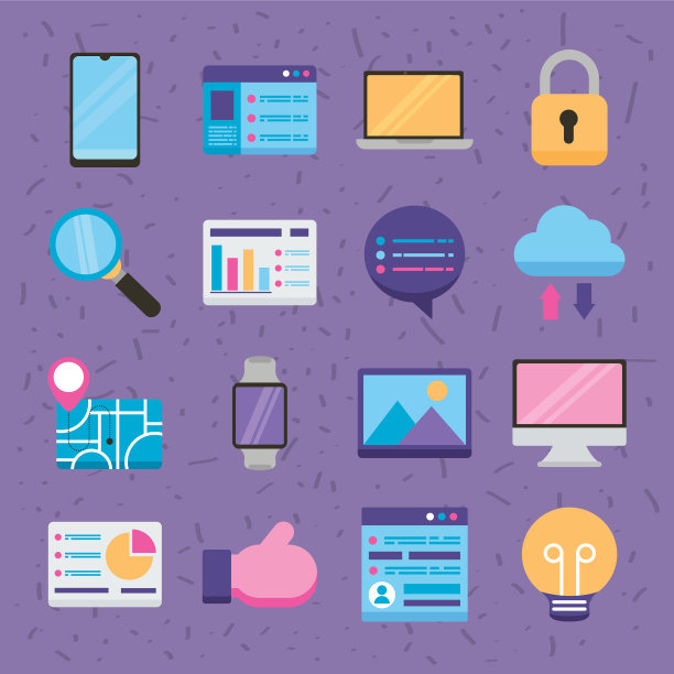 16个用户界面图标图片下载