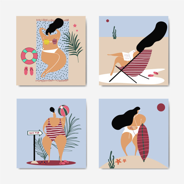 沙滩之夏图片下载