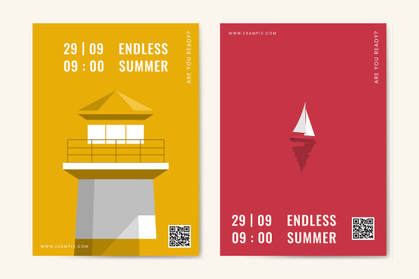 夏天的海滩图片下载