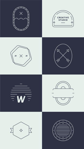 简约商务Logo合集图片下载