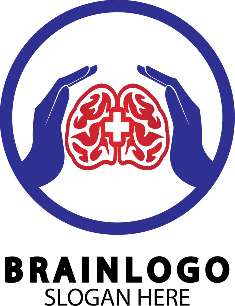 脑标志设计理念健康脑脉图片下载
