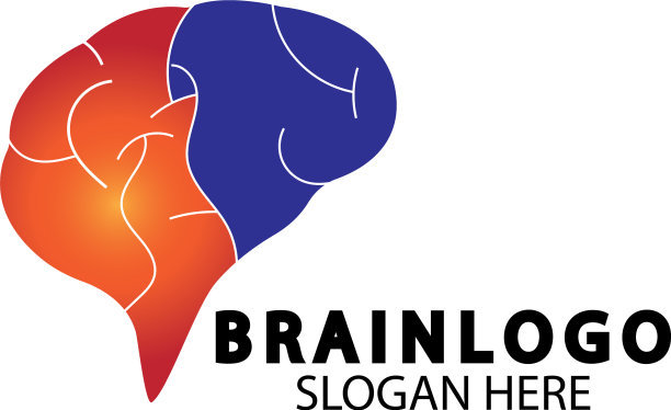 脑标志设计理念健康脑脉图片下载