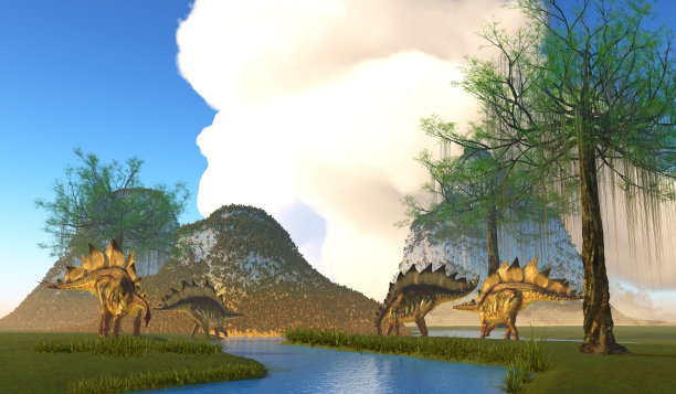 剑龙恐龙河图片下载