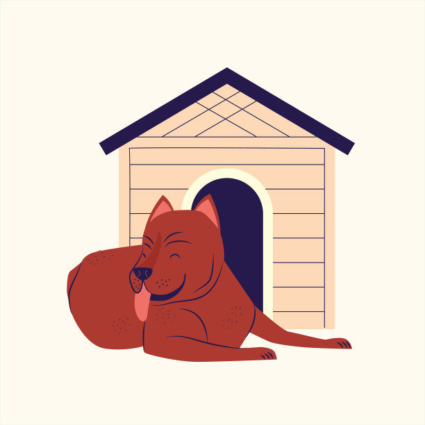 卡通有趣的斗牛插图图片下载