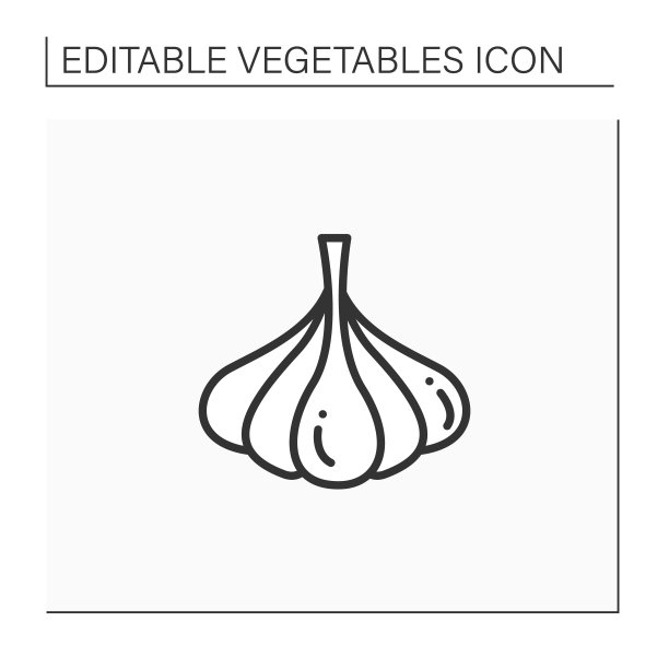 大蒜一行图标图片下载