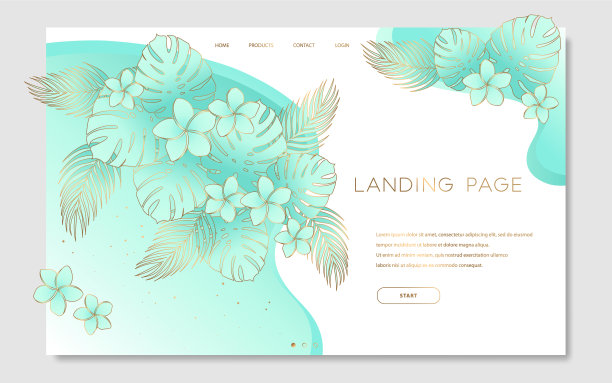登陆页模板与黄金叶子图片下载