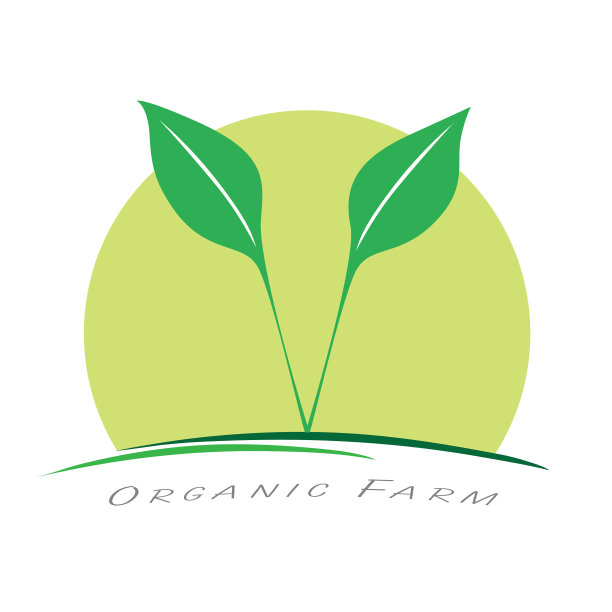 有机农业企业标识模板图片下载