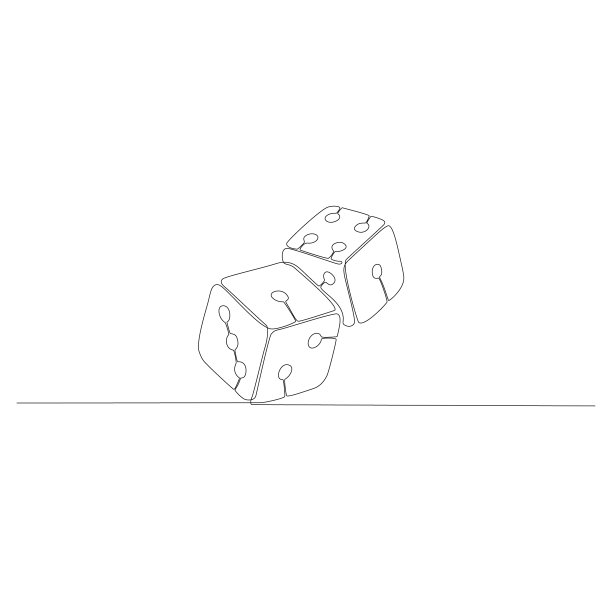 连续行二骰子图片下载