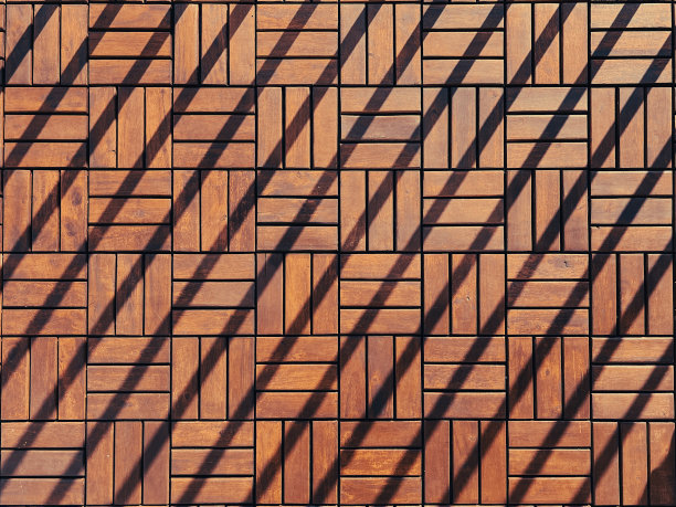 木地板纹理与水平褪色的阴影图片下载