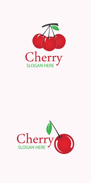 Cherry logo设计模板图片下载