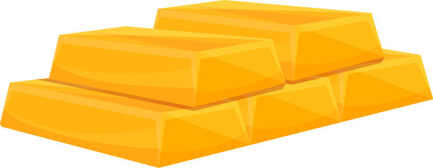 金条银行图标卡通风格图片下载