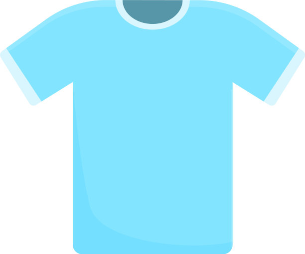 缝纫t恤图标卡通风格图片下载