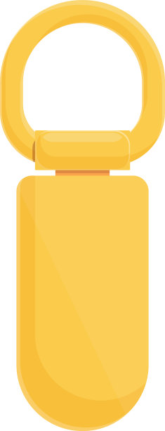 缝纫拉链图标卡通风格图片下载