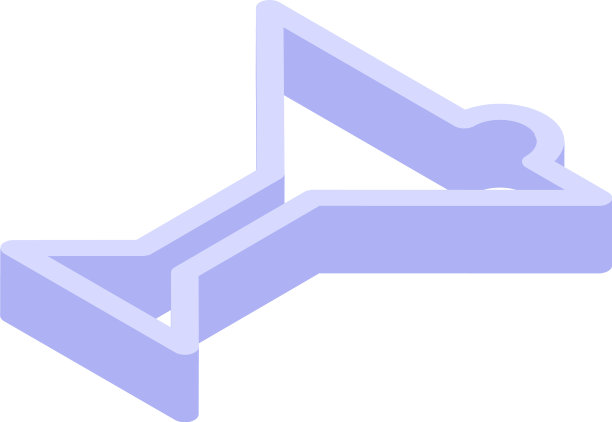 饼干模具姜饼图标等距风格图片下载