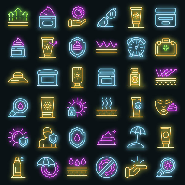 名称图标设置霓虹灯图片下载