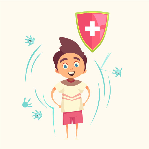 孩子们接种装饰图片下载