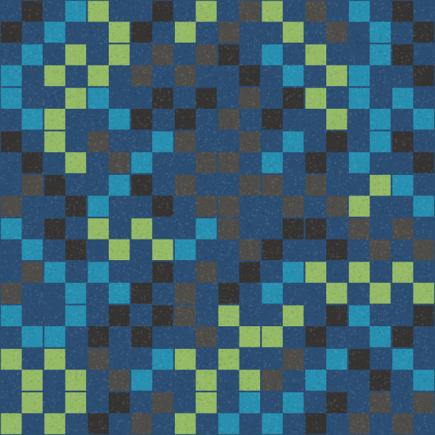 抽象几何图形生成计算艺术插图图片下载