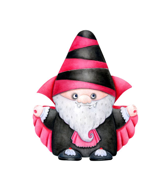 可爱的北欧gnome。图片下载