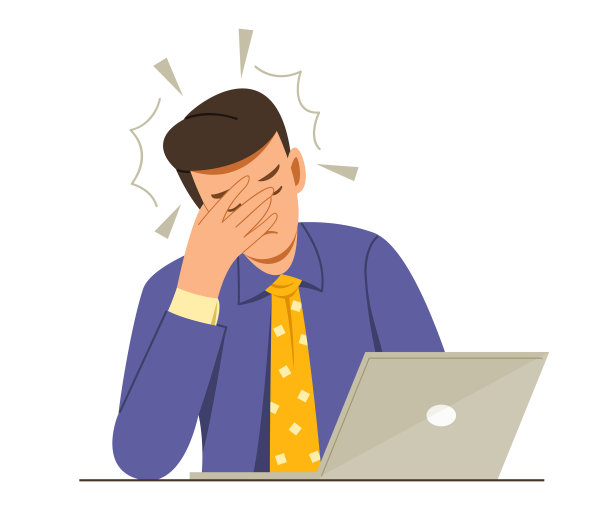 男人的工作压力很大图片下载