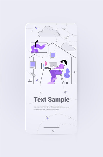 女商人自由职业者和女孩讨论图片下载