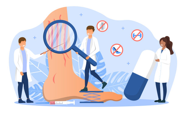 静脉曲张的概念图片下载