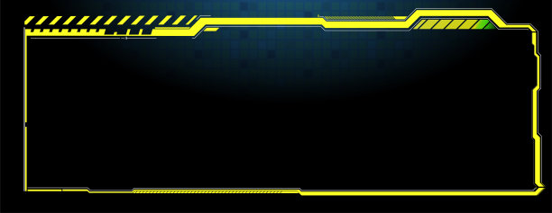 虚拟现实。未来显示Callouts标题。现代数字信息。技术数字信息框hud模板。图片下载