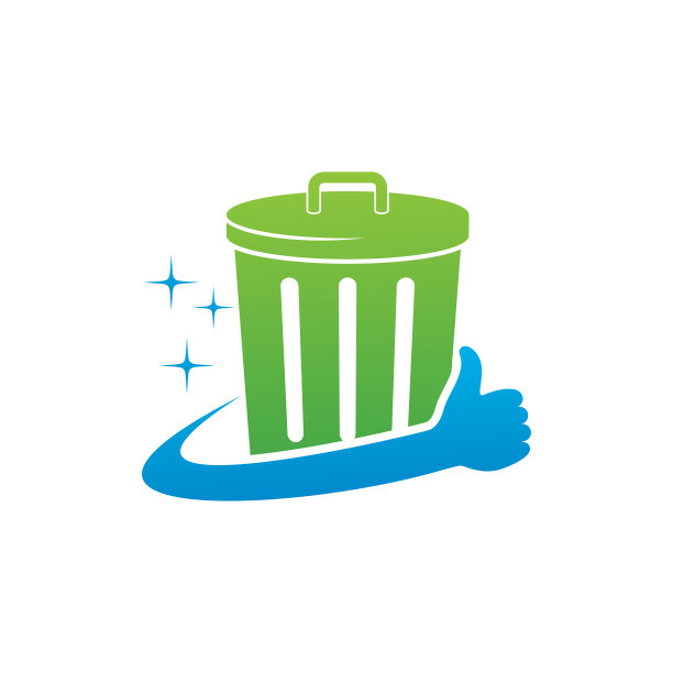 最佳垃圾标志模板设计图片下载